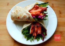 低脂鸡肉卷的做法图解5