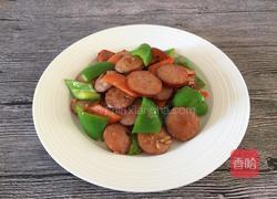 尖椒炒红肠的做法图解9