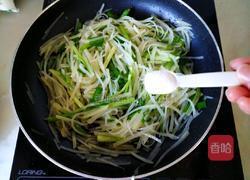 土豆丝炒韭菜的做法图解12