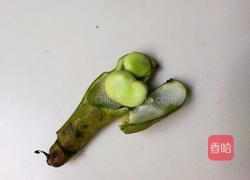 小葱蚕豆的做法图解2