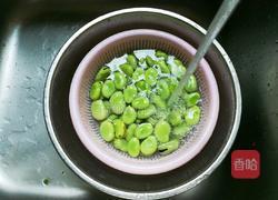 小葱蚕豆的做法图解3