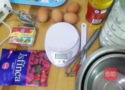 蔓越莓蛋糕卷的做法图解1