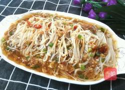 蒜蓉凉拌金针菇的做法图解8