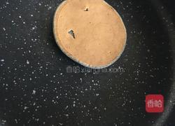 黑芝麻酱松饼的做法图解4