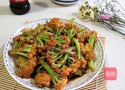 干锅菜花的做法图解8
