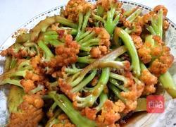 干锅菜花的做法图解7