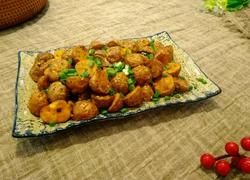 椒盐小土豆(印度菜)