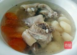 胡萝卜马蹄猪脚汤的做法图解4
