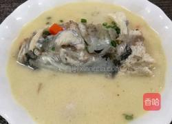 黄豆鱼头汤的做法图解8