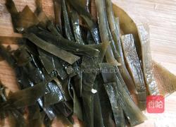 胡萝卜海带丝炒肉的做法图解2