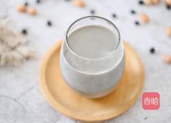 芝麻黑豆豆浆的做法图解8
