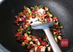 菠萝炒饭的做法图解4