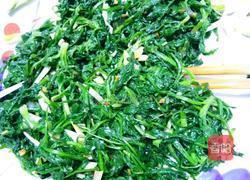 凉拌荠菜的做法图解4