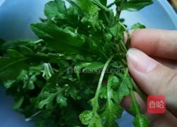 凉拌荠菜的做法图解1