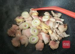 蒜苔炒肉的做法图解4