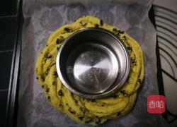黑加仑椰蓉花环面包的做法图解15