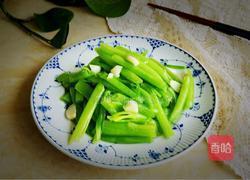 清炒菠菜梗的做法图解8