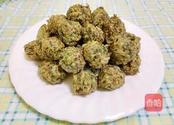 炸茼蒿丸子的做法图解8
