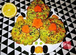 榆钱鹅蛋玉米面煎饼的做法图解6