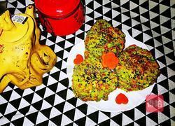 榆钱鹅蛋玉米面煎饼的做法图解8