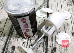 玫瑰花冰皮月饼的做法图解4