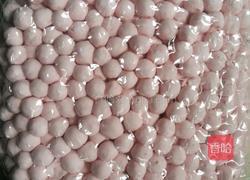樱花粉圆珍珠奶茶的做法图解2