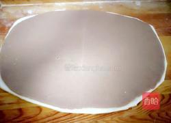 爱心巧克力花卷的做法图解11