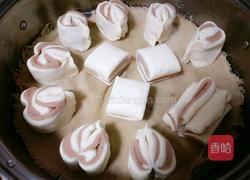 爱心巧克力花卷的做法图解18