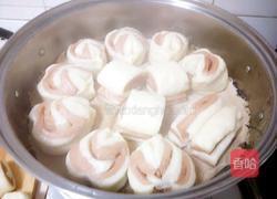 爱心巧克力花卷的做法图解19