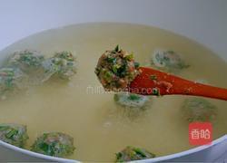 香菜丸子汤的做法图解15