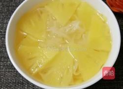 雪耳菠萝糖水的做法图解6