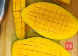 超简易网红盆栽芒果奶昔的做法图解2
