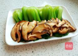 香菇油菜的做法图解6