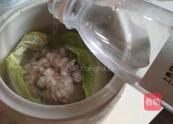 藏红花炖狮子头的做法图解16