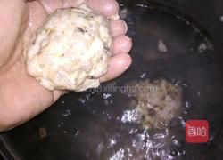 藏红花炖狮子头的做法图解15