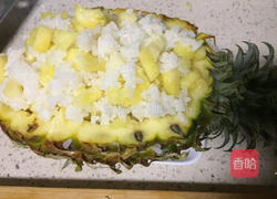 菠萝新吃法~果单皮糯米菠萝饭的做法图解11