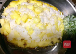 菠萝新吃法~果单皮糯米菠萝饭的做法图解12