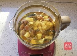 冰糖菠萝桂圆汤的做法图解4