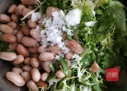 苦苣拌花生的做法图解6