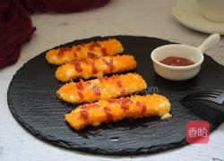 黄金流心芝士条的做法图解11