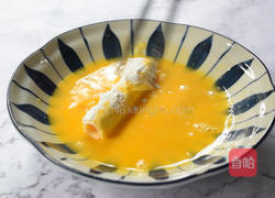 黄金流心芝士条的做法图解6