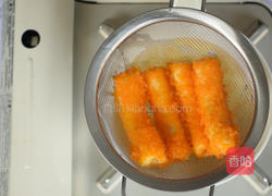 黄金流心芝士条的做法图解10