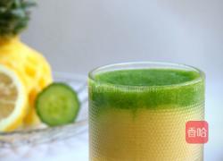 菠萝黄瓜汁的做法图解11