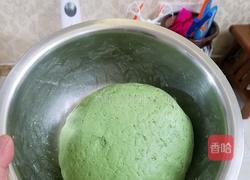 艾草青团(豆沙馅)的做法图解4