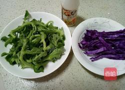 冰草紫甘蓝蔬菜沙拉的做法图解5
