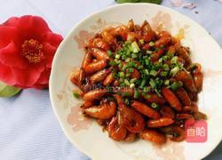 油爆河虾的做法图解10