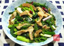 毛肚炒蒜苗的做法图解7