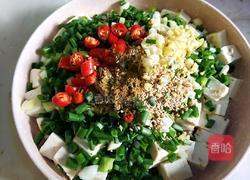 小葱拌豆腐的做法图解5