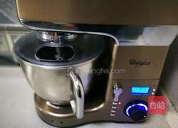 蜜豆椰蓉抹茶吐司的做法图解3