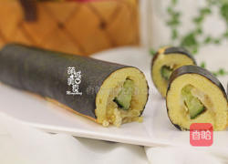 紫菜蛋糕卷的做法图解11